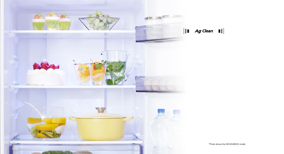 Hygienic Storage with
Anti-bacterial and
Deodorizing Effects