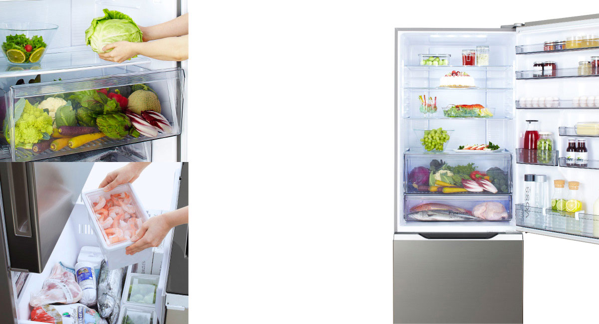 New Style of Refrigerator with Bottom Freezer
