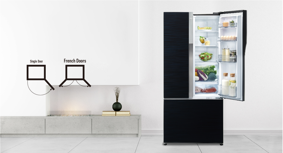 Stylish, functional french doors