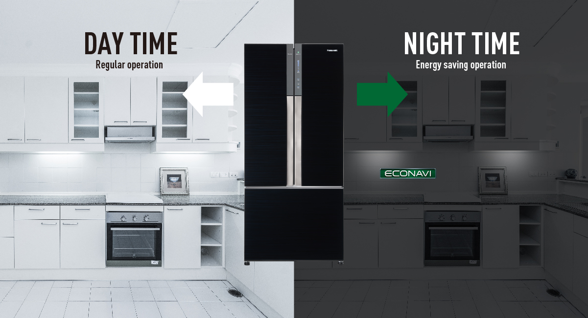 
Night Eco reduces cooling operation when not used
