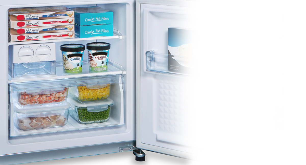 Practical, easy-to-use
Bottom Freezer
