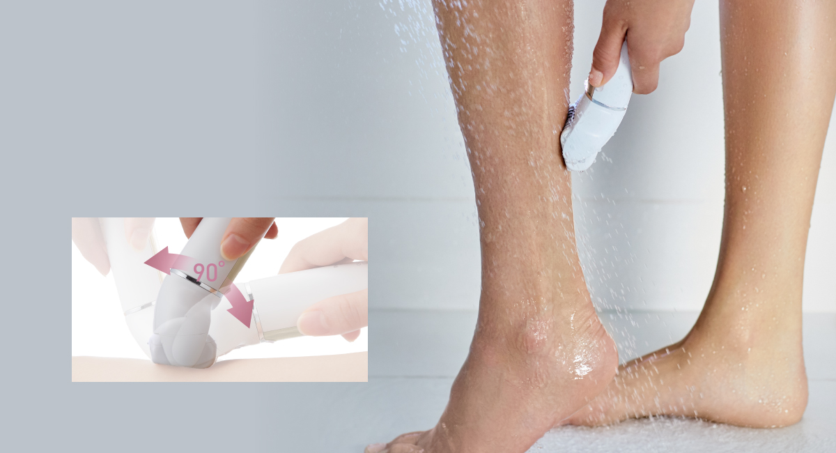 رأس يدور بزاوية 90 درجة يلائم جميع منحنيات الجسم