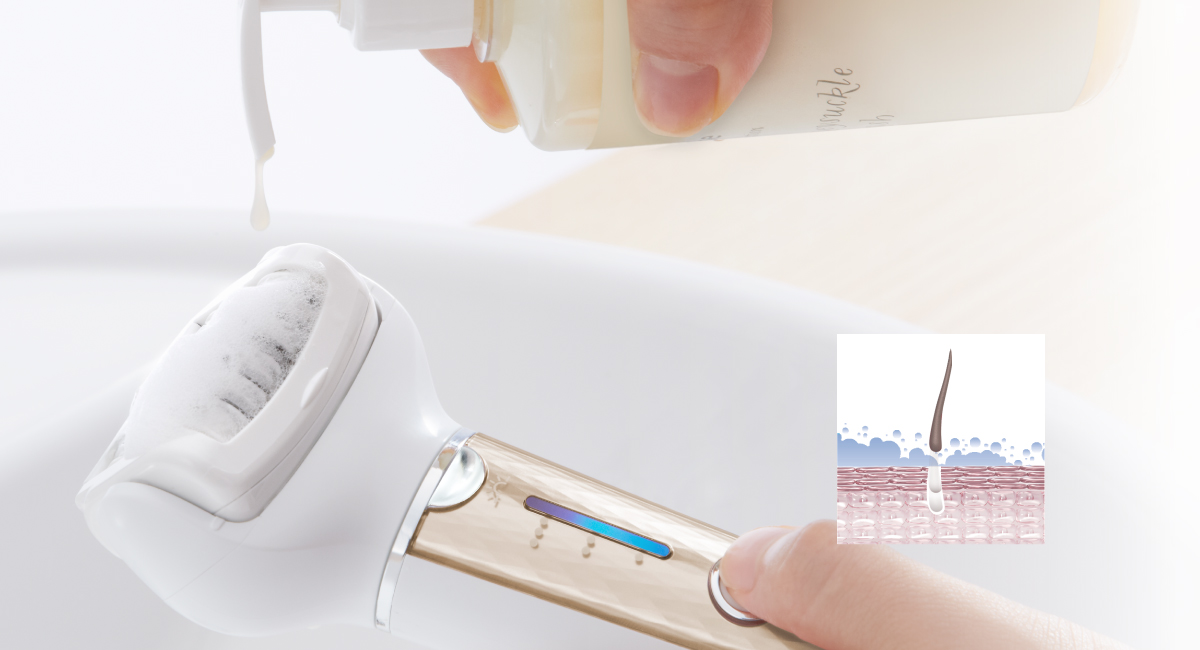 إزالة لطيفة للشعر الزائد سواء الجاف أو الرطب