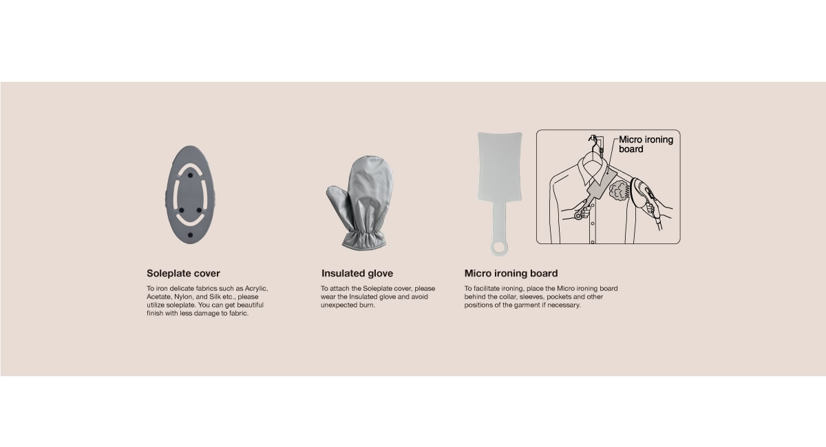 User friendly accessories