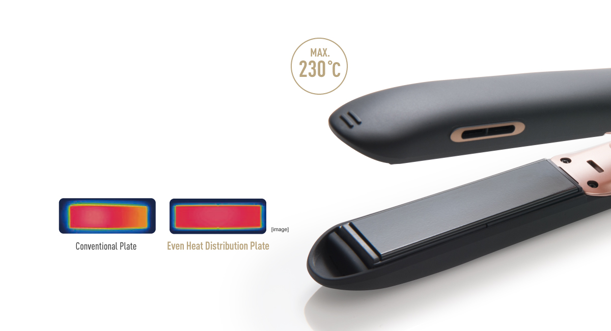 Platta med jämn värmefördelning & avancerad värmestabilisator