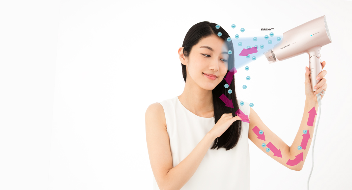 nanoe™ ion charge panel