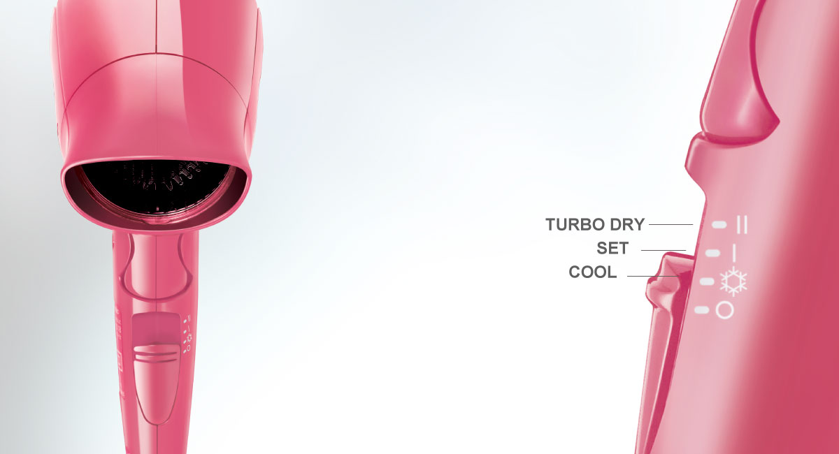 3 Flexible drying settings
