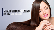 5 Hair Straightening Myths – and the Facts!