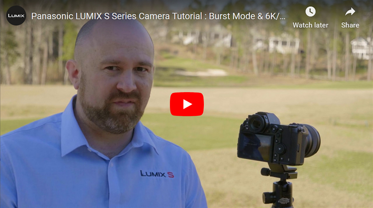 โหมดการถ่ายภาพ 6K และ 4K ต่อเนื่อง