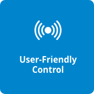 An icon of User-friendly Control