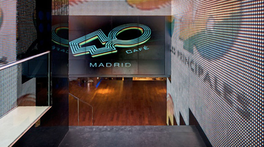 An image of an entrance in Café 40