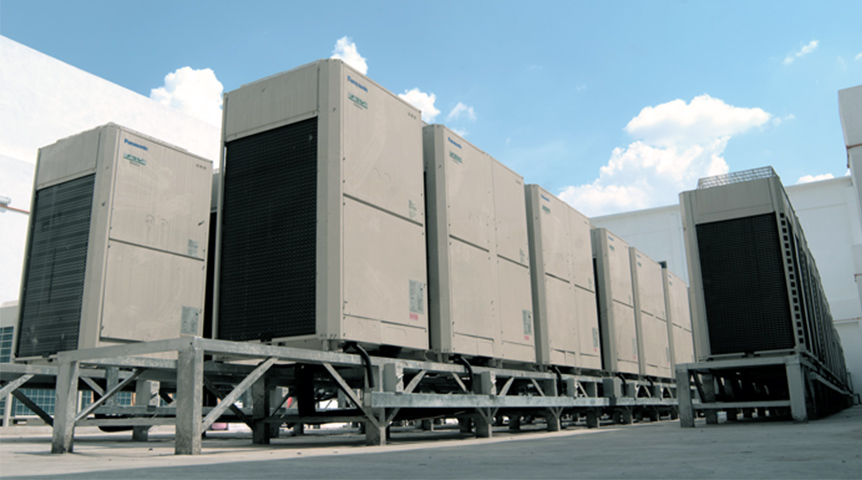 Hình ảnh dàn nóng máy điều hòa không khí Panasonic