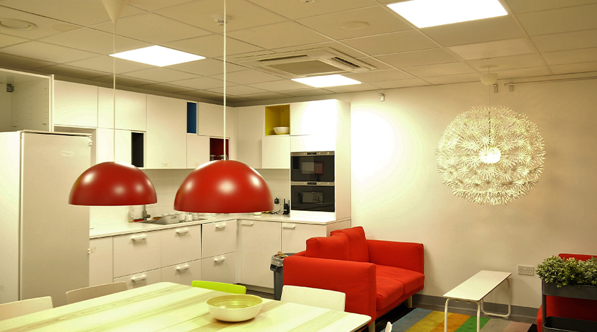 An image of an IKEA click and collect store