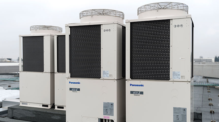 An image of Panasonic ECOi outdoor units