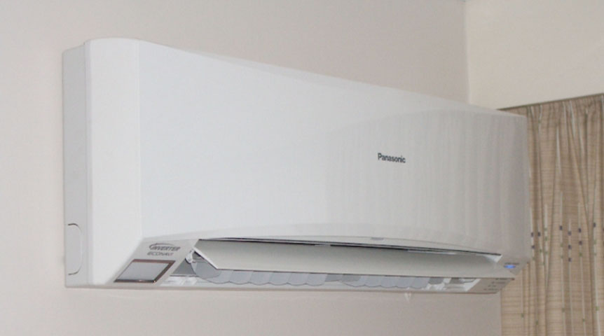 An image of a Panasonic wall mounted air conditioner
