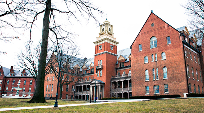 An image of Shippensburg University old building