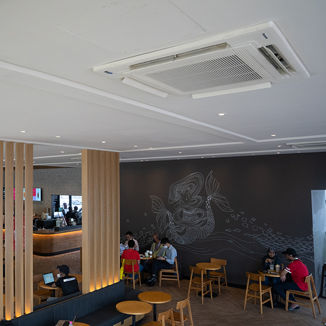 Pleasant dining environment with well-ventilated and safer air See more