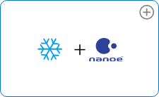 Icons of cooling mode and nanoe™ X