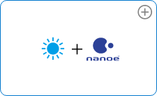 Icons of heating mode and nanoe™ X