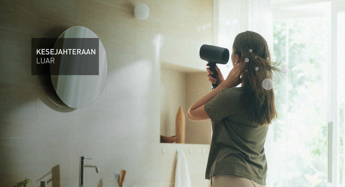 Merasa cantik secara alami.