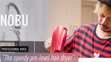 Nobu (Professional Voice) X nanoe™ Hair Dryer EH-NA98
