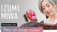 Izumi Wawa (Professional Voice) X nanoe™ Hair Dryer EH-NA98