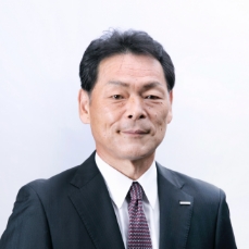 A picture of the president Masaharu Michiura.