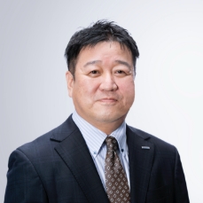 A picture of the managing officer Kazuhiko Ueda .