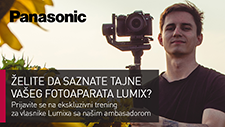 Kupite fotoaparat iz serije LUMIX G ili LUMIX S, registrirajte se i učestvujte u našem ekskluzivnom online treningu koju vodi naš ambasador Luka Hrvatić!