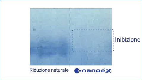 L'illustrazione mostra che nanoe™ X è efficace contro gli allergeni come il pelo del gatto