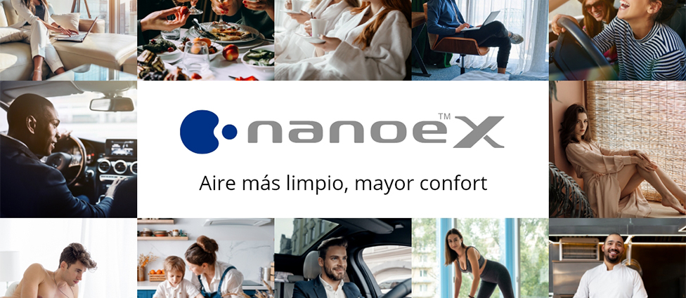 Imagen del banner de la web de socios de nanoe™ X.