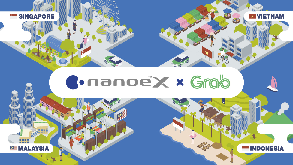 Banner image of collaboration page with Grab.