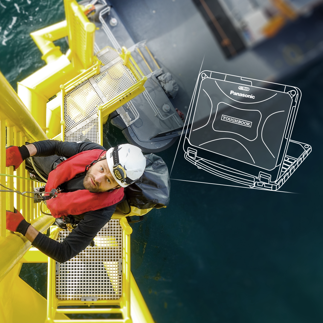 Every TOUGHBOOK is part of the plan.        Panasonic's rugged laptops and tablets, marketed under the TOUGHBOOK brand, are characterized by stability and durability. On average, they last up to 7 years. Thanks to their exchangeable batteries and modular design, they can be upgraded to achieve an even longer service life.