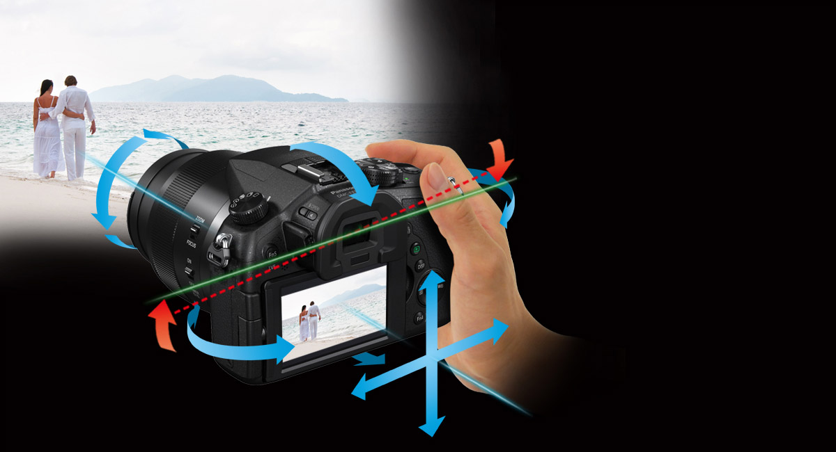 5-axis Correction /
Tilt Correction