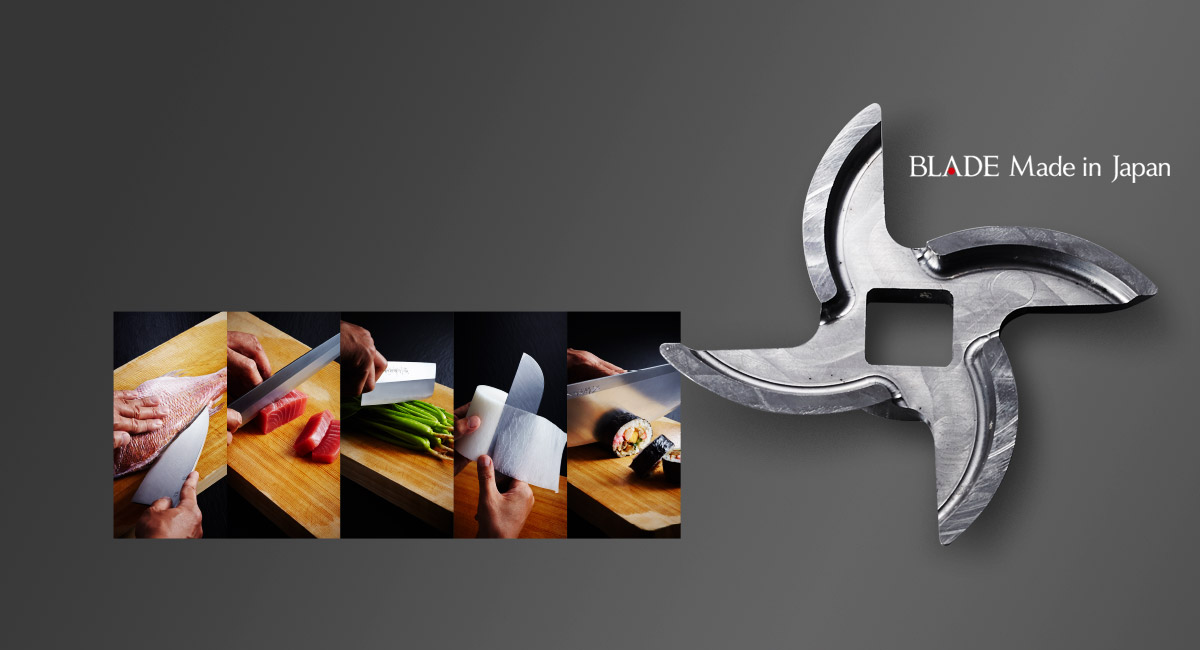 يشكل الحرفيون اليابانيون الشفرات حتى تناسب الغرض المرجو منها