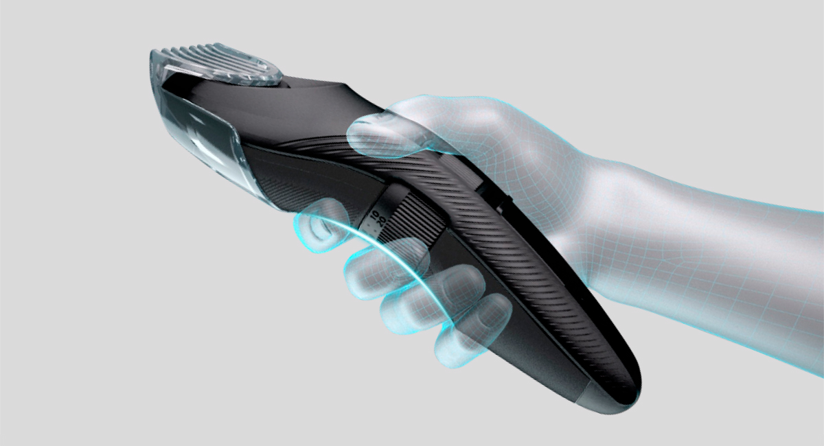 Easy-to-hold ergonomic design