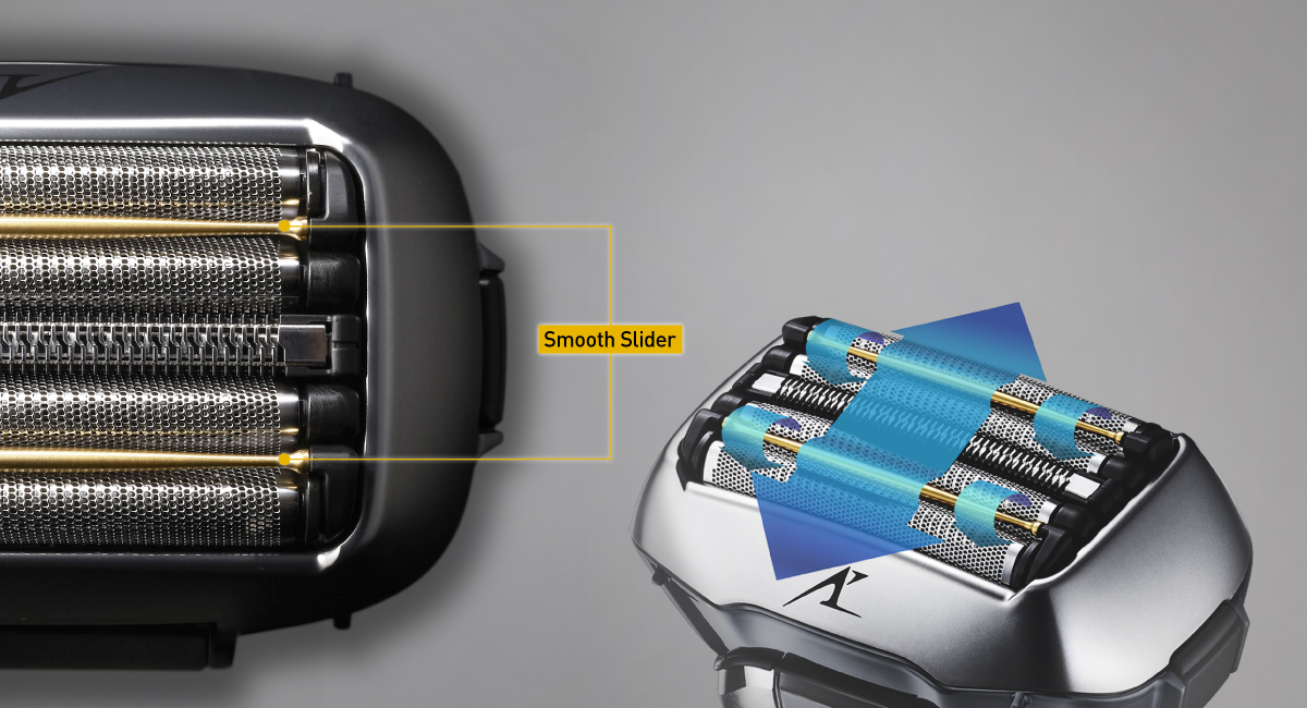 Smooth Slider-rullarna ger en skönare men ändå närmare rakning