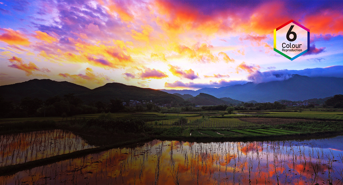 
تقنية Hexa Chroma Drive Pro