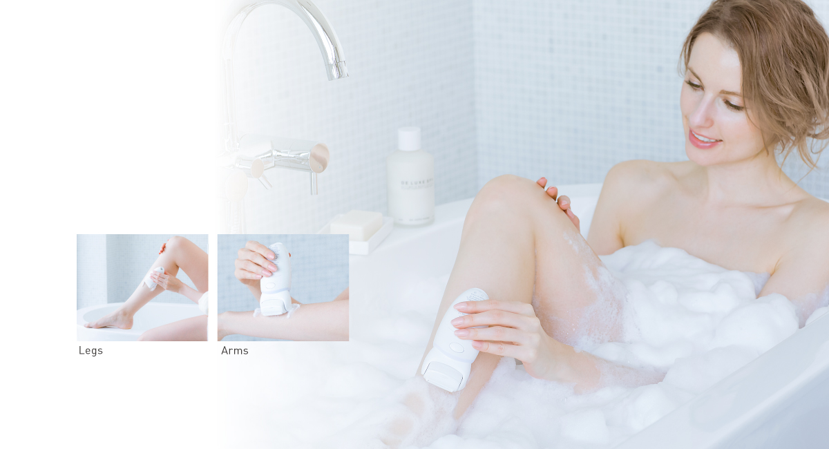 Tillbehör för olika typer av lämplig kroppsvård
