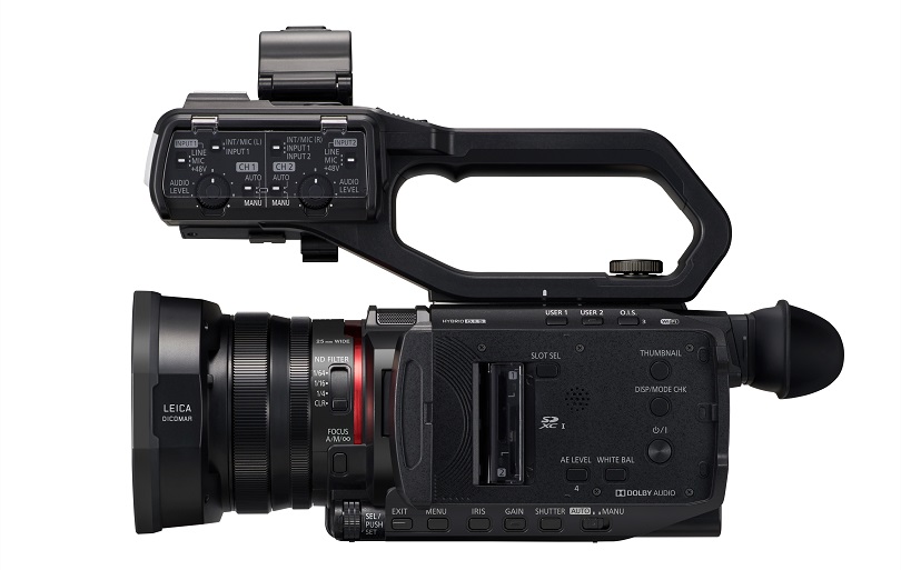 Deux nouveaux caméscopes professionnels 4K 60p, les plus petits et les plus légers*1 du marché avec un objectif grand angle 25 mm*2 et un zoom optique 24x