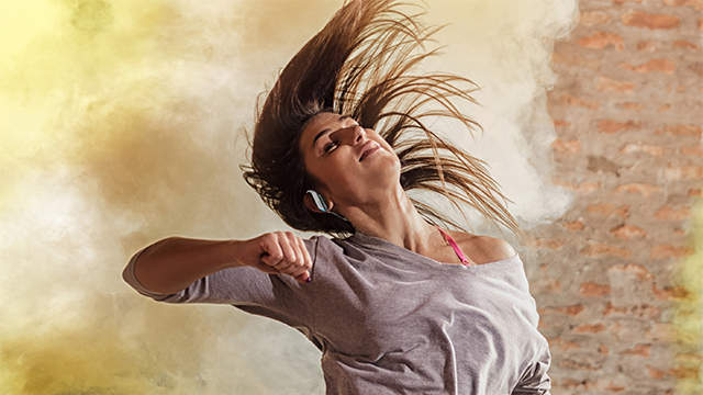 Get Inspired - Sports Wireless Headphones (Bluetooth) RP-BTS50E-W