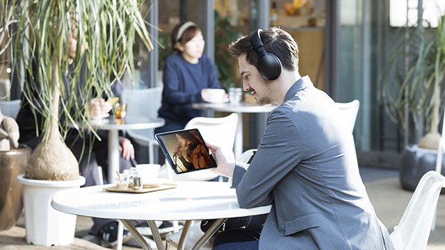 Get Inspired - Premium Sound Wireless Headphones RP-HD610NE-K