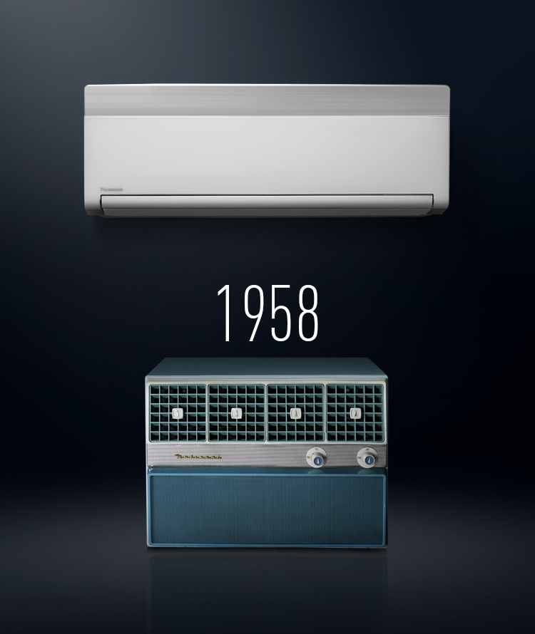 Image:Panasonic’s first room air conditioner in 1958