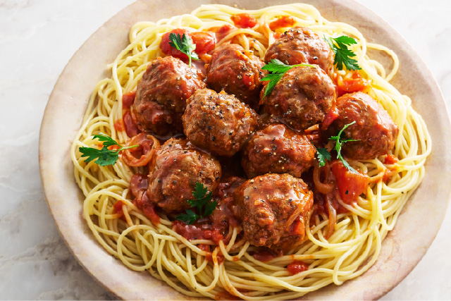 Spaghetti with Meatballs