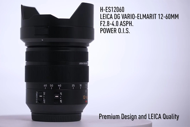 LEICA DG VARIO-ELMARIT 12-60mm / F2.8-4.0 ASPH. / POWER O.I.S. (H-ES12060) LUMIX G Series Micro Four Thirds Lens