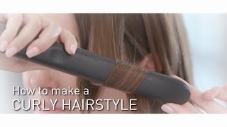 Cách sử dụng máy duỗi tóc EH-HS99 của Panasonic | TÓC XOĂN