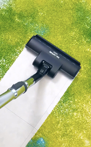 Làm sạch với đầu hút đa góc cạnh