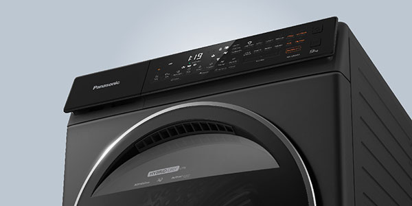 THIẾT KẾ CỬA MÁY GIẶT ĐỘC ĐÁO VÀ BẢNG ĐIỀU KHIỂN CẢM ỨNG HIỆN ĐẠI