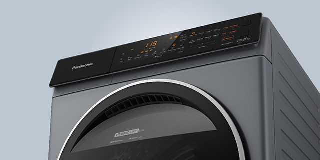 THIẾT KẾ CỬA MÁY GIẶT ĐỘC ĐÁO VÀ BẢNG ĐIỀU KHIỂN CẢM ỨNG HIỆN ĐẠI