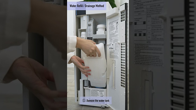 ziaino Water Refill or Drainage Methods